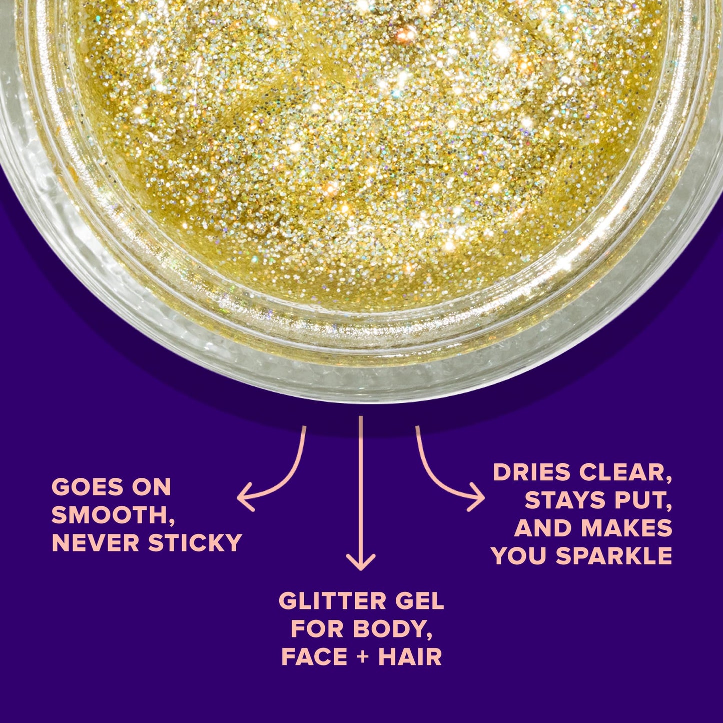 UNICORN SNOT Holographic Face Glitter & Body Glitter Gel | Holiday Glitter Makeup: Stocking Stuffers & Christmas Gift | Hair Glitter, Vegan & Cruelty