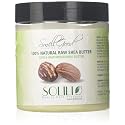 SmellGood - Pure Unrefined Shea Butter, totally natural and organic, ivory color, packed in 16 oz Jar, 1 Unit