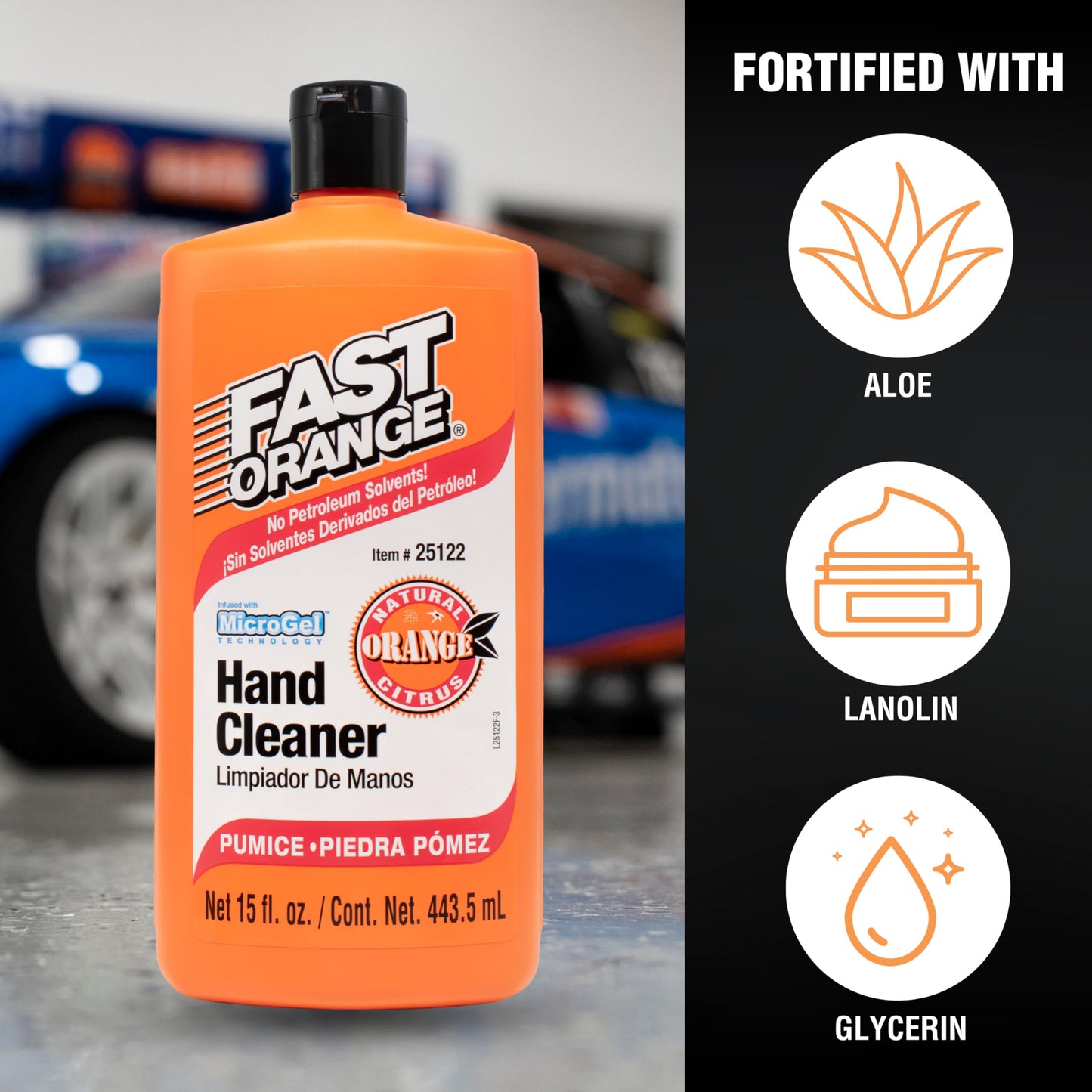 Fast Orange 25122 15 Oz Pumice Hand Cleaner Beauty & Personal Care Fast Orange