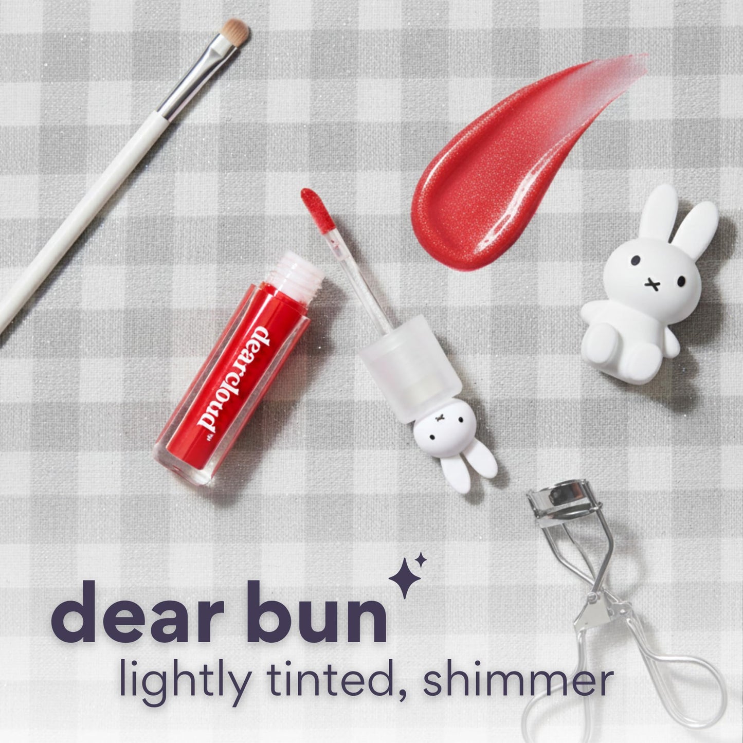 Miffy Lip Serum Jelly - Tinted Lip Gloss (Dear Bun) Beauty and Personal Care dearcloud