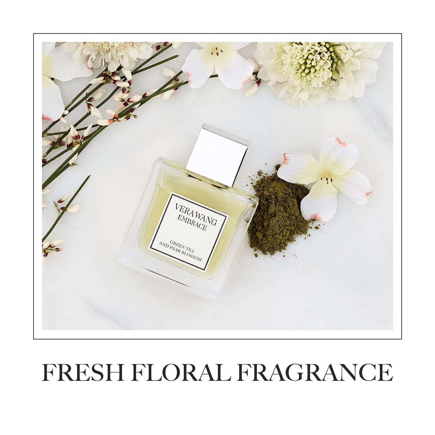 Vera Wang Embrace Eau de Toilette Spray for Women, Green Tea & Pear Blossom, 1 Fl Oz