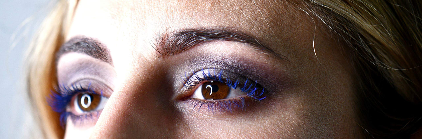 Pure Ziva Royal Blue Electric Volumizing Lash Extending Mascara, Paraben Free, No Animal Testing & Cruelty Free