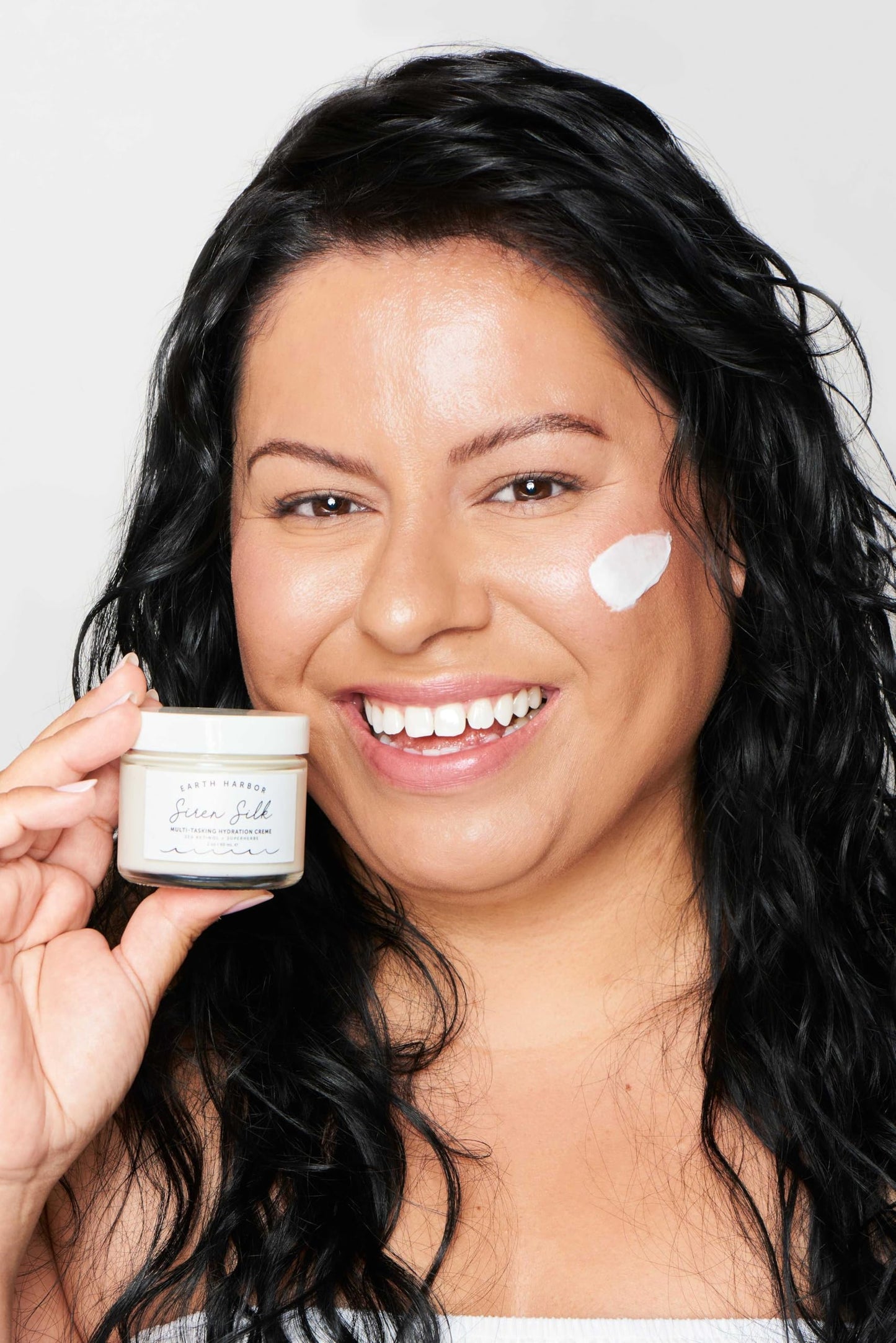 Earth Harbor SIREN SILK Multi-Tasking Hydration Creme Packed with 20 Botanical Actives, Vegan & Cruelty-Free Night Cream with Sea Retinol Alternative