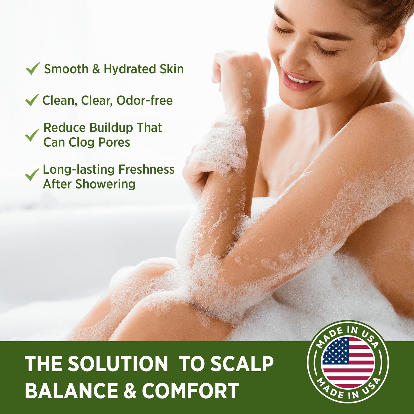 Roycederm Tea Tree Therapeutic Set: Shampoo, Conditioner & Body Wash