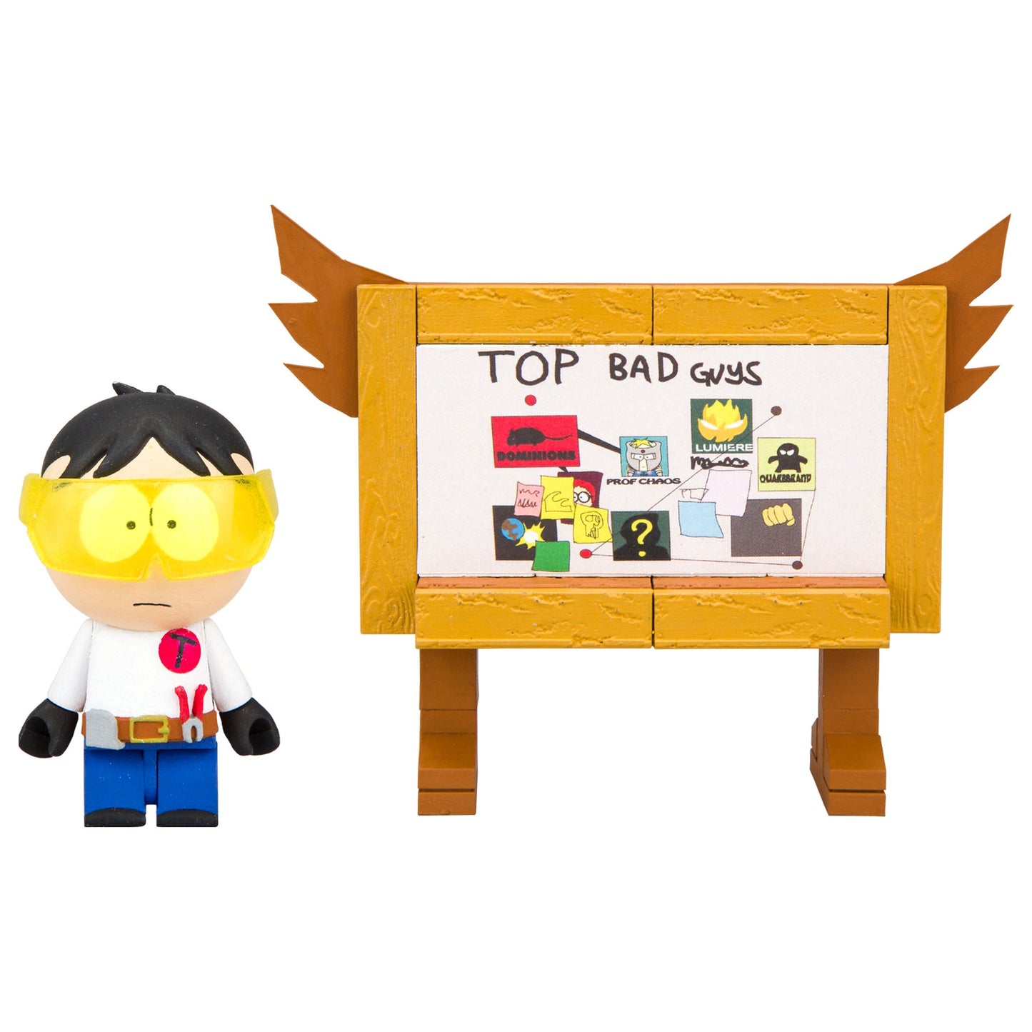McFarlane Toys South Park Toolshed Stan with Top Bad Guys Board Micro Construction Set Playset
