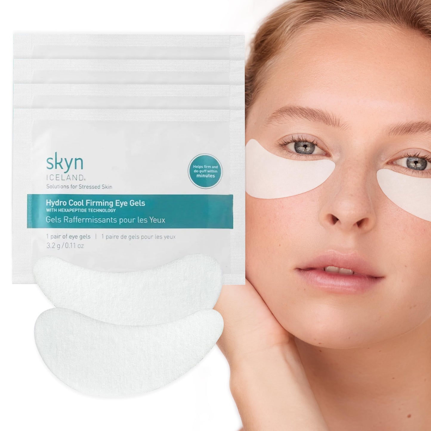 Skyn ICELAND Hydro Cool Firming Eye Patches For Puffy Eyes and Dark Circles Beauty and Personal Care skyn ICELAND