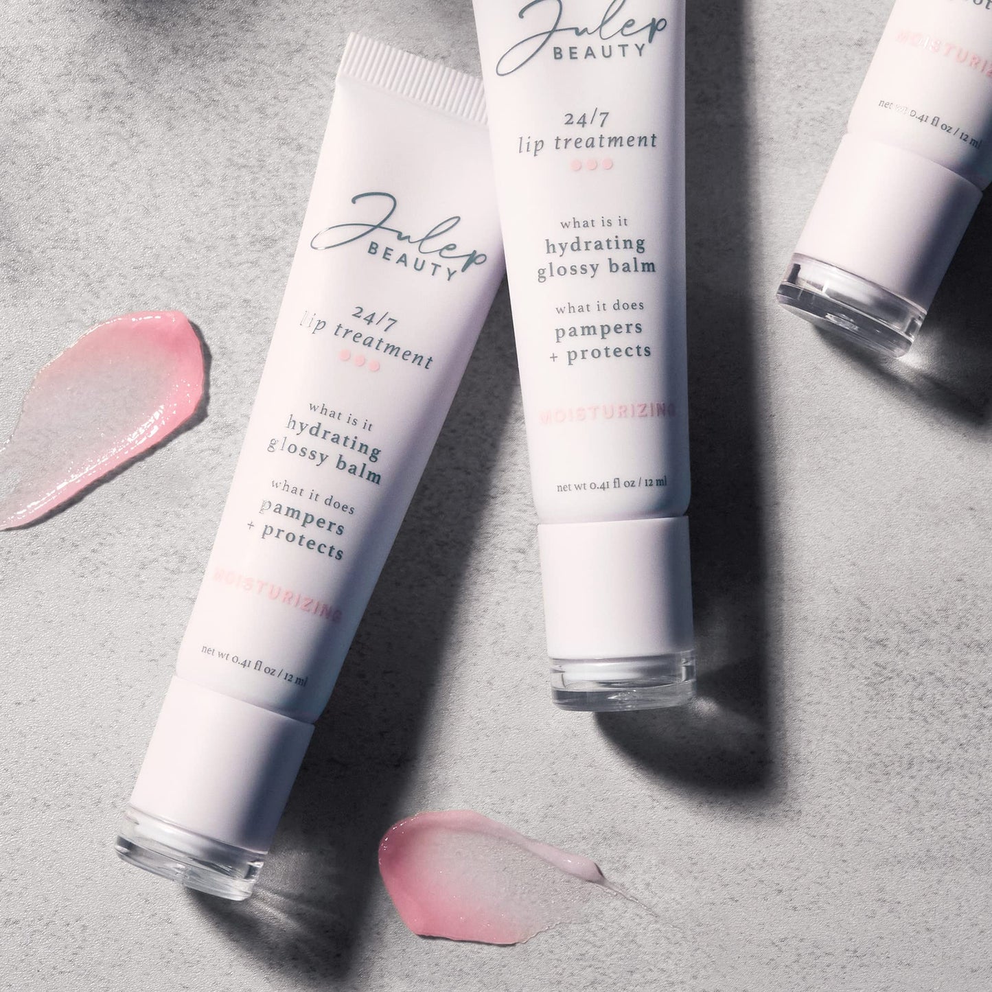 Julep 24/7 Lip Treatment - Hydrating & Glossy Lip Balm and Lip Sleeping Mask with Shea Butter - Moisturize, Protect & Soothe - Vegan & Cruelty-Free