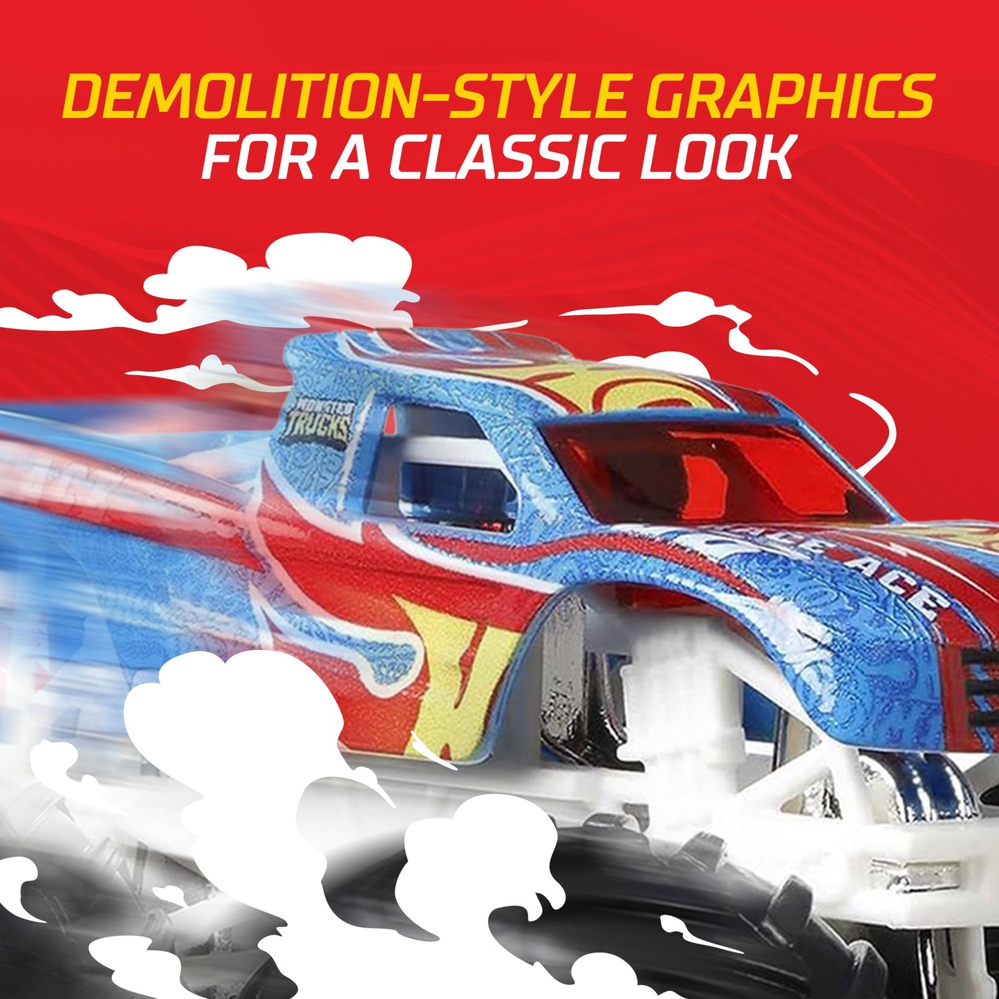 Hot Wheels Monster Trucks Live 8-Pack, Multipack of 1:64 Scale Toy Monster Trucks, Characters from The Live Show, Smashing & Crashing Trucks, Toy…