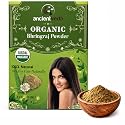 Ancientveda Bhringraj Powder, Non-GMO & Gluten Free, 100% Antioxidants Organic Hair Growth Treatment, Reduce the Appearance Hair Cleansing, Wrinkles