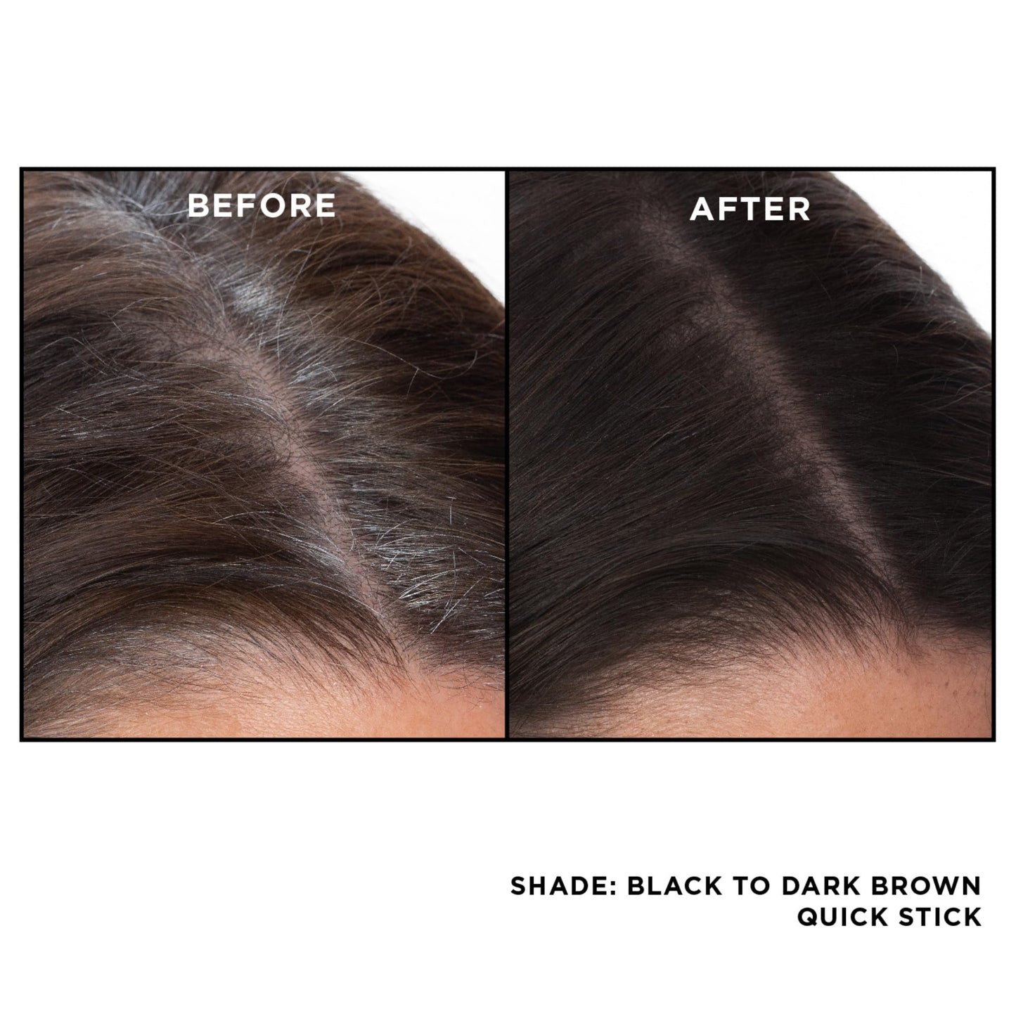 Everpro Gray Away Root Touchup Quick Stick Black/Dark Brown 0.10 Ounce (3ml) (6 Pack)