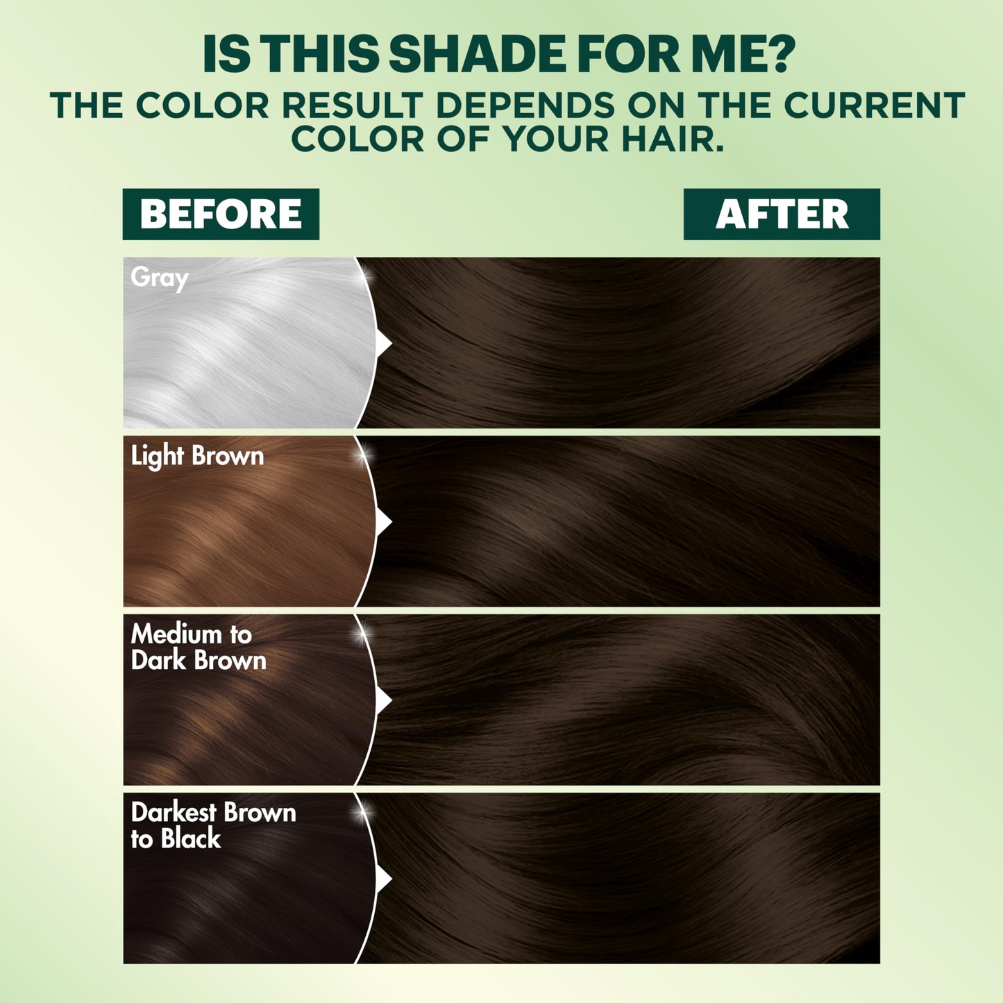 Garnier Nutrisse Ultra Coverage Hair Color, Permanent Hair Dye for Up to 8 Weeks of Stubborn Gray Coverage, Vegan & Cruelty-Free, 400 Deep Dark Brown Beauty & Personal Care Garnier