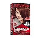 Revlon Colorsilk Beautiful Color Permanent Hair Color, Long-Lasting High-Definition Color, Shine & Silky Softness with 100% Gray Coverage, Ammonia