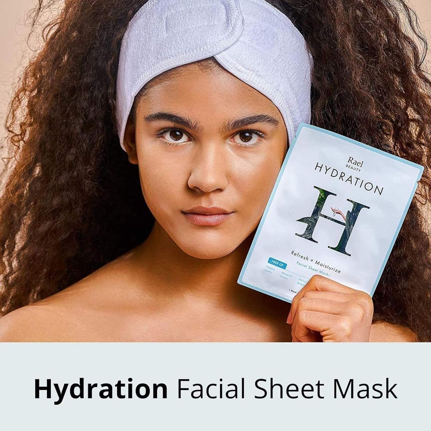 Rael Face Mask Skin Care, Hydrating Face Masks - Bamboo Facial Sheet Mask, Korean Skincare, Dewy Skin Care, Hydrating and Moisturizing, made