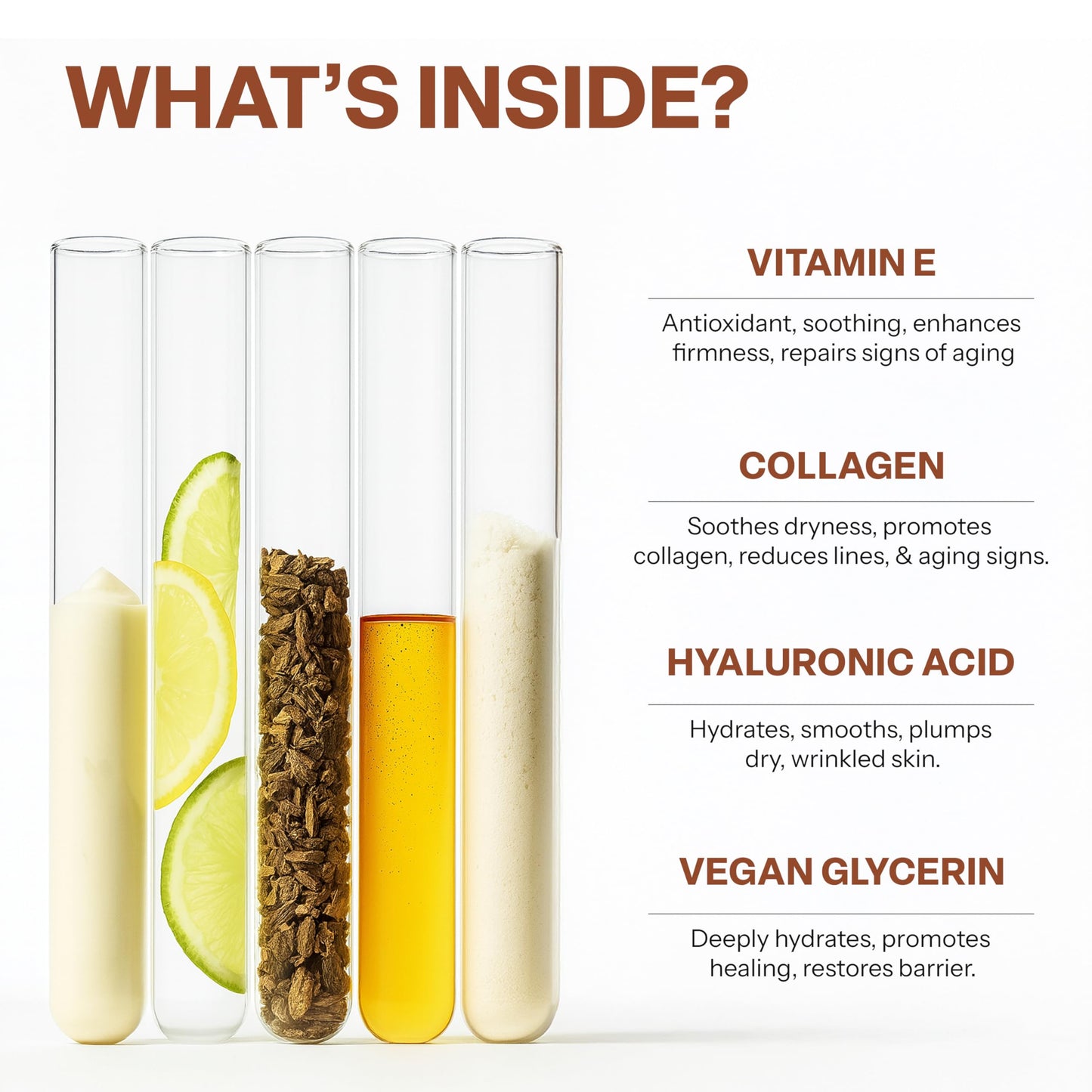 Skin Synergy Collagen & Vitamin E Face Serum - Hydrating, Firming & Nourishing Formula - Dermatologist Tested, Anti-Aging, Korean Skin Care - Clean