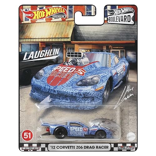 Hot Wheels Premium - Boulevard Series 51 - '12 Corvette Z06 Drag Racer