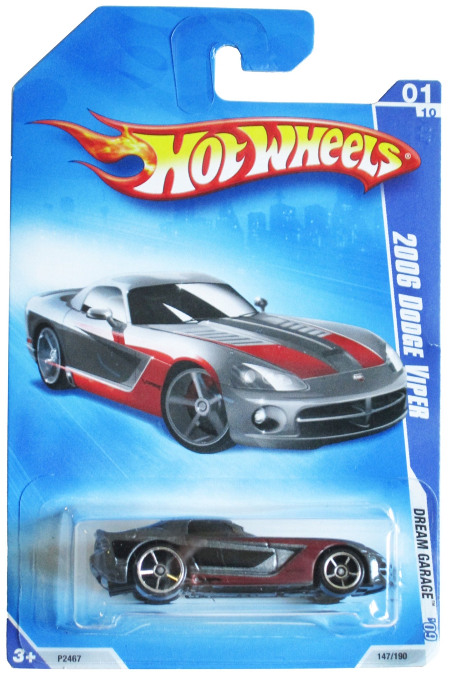 Hot Wheels 2009 Dream Garage 2006 Dodge Viper 1:64 Scale