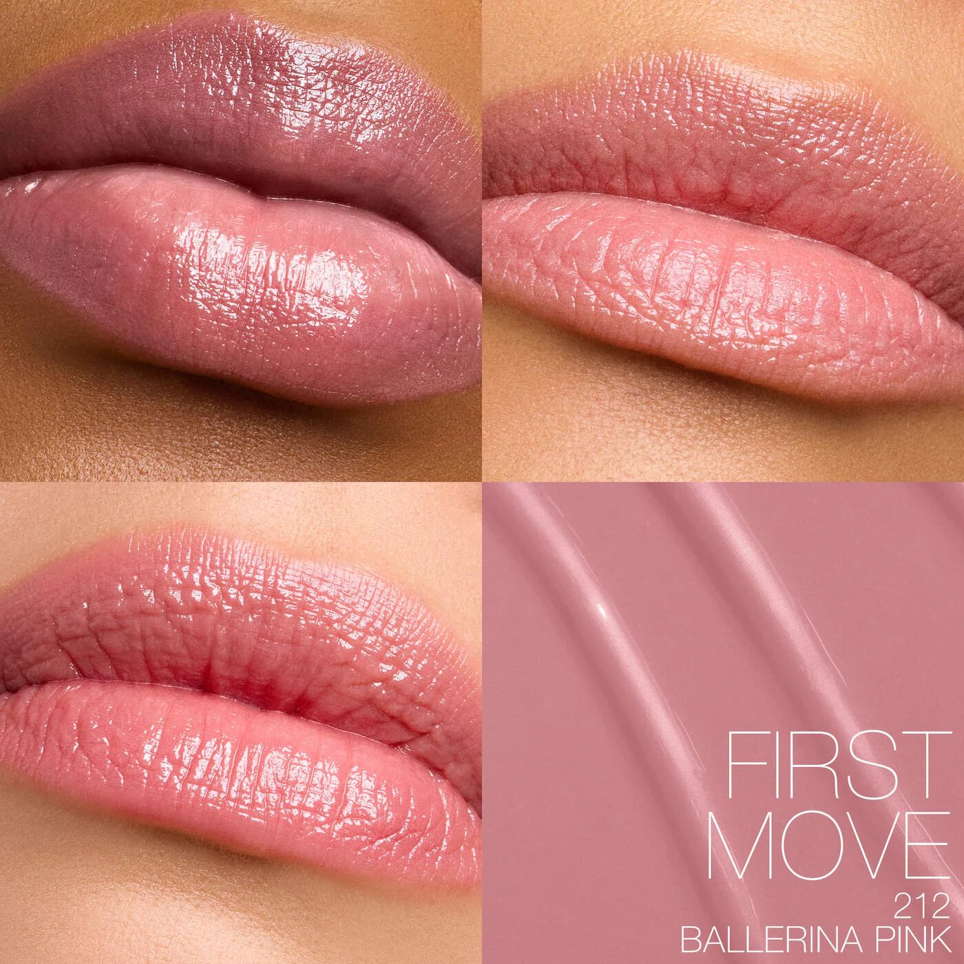 NARS Afterglow Sensual Shine Lipstick (FIRST MOVE (Ballerina Pink))