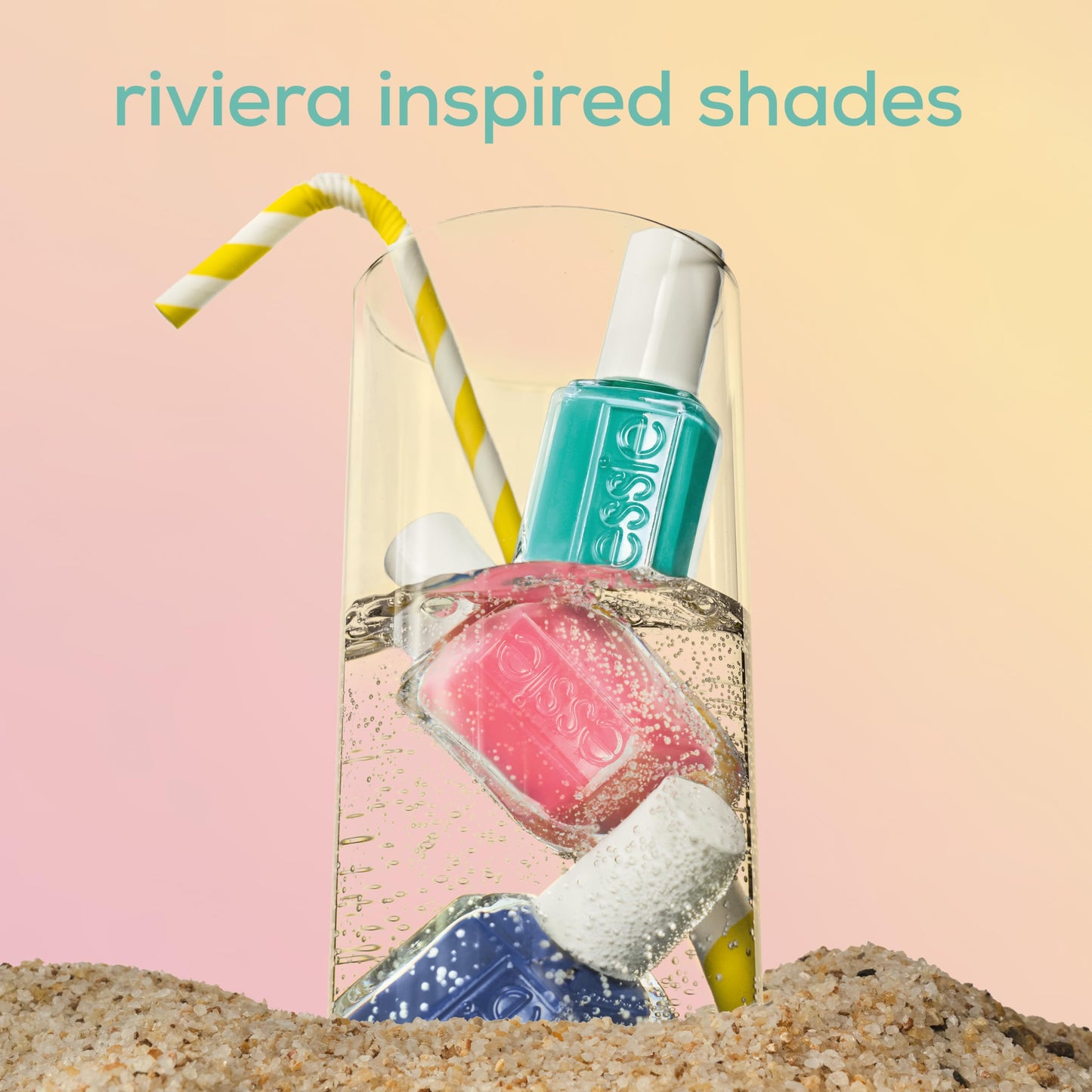 essie Nail Art Studio Special Effects Polish, Shimmer, Riviera Rush, Blue Nail Polish, Vegan, Bikini Snapped, 0.46 fl oz Beauty & Personal Care essie
