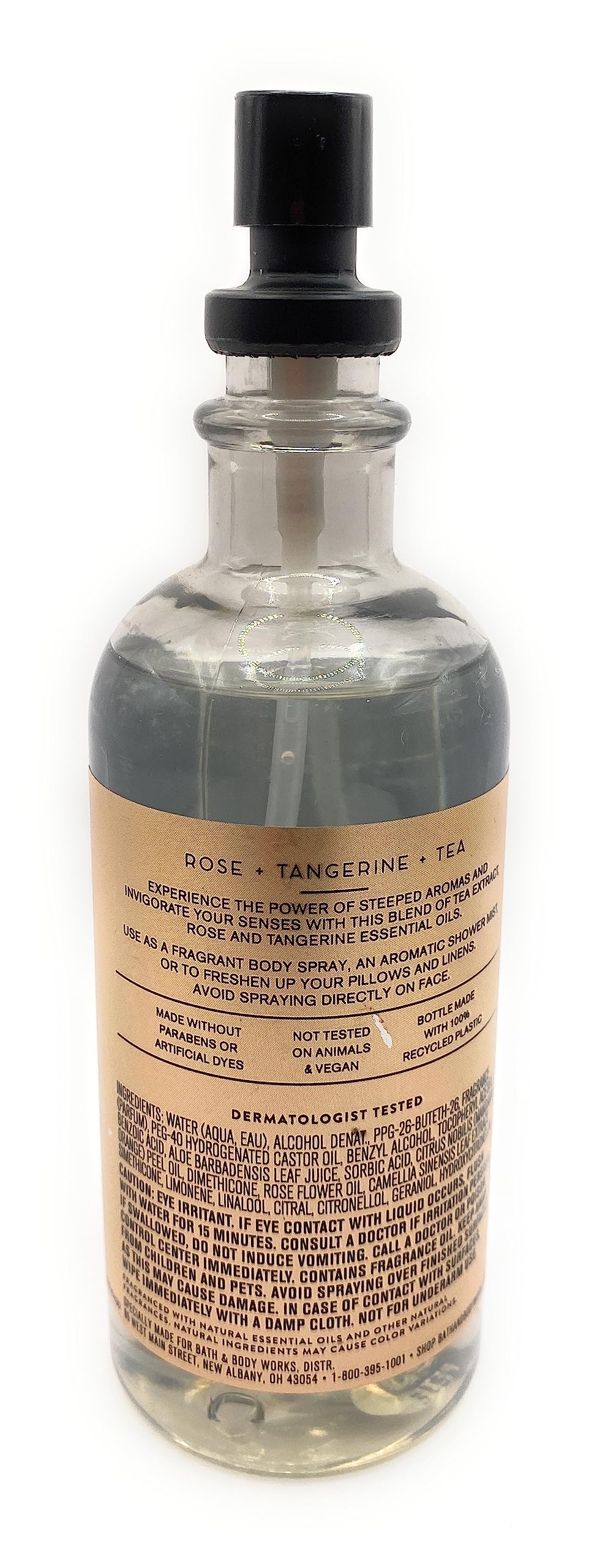 Bath & Body Works Aromatherapy Rose Tangerine Tea Pillow & Body Mist with Natural Essential Oils 5.3 Ounce