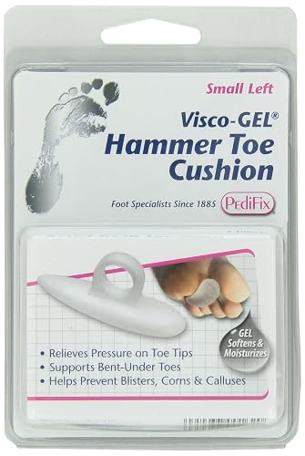 PediFix Visco-gel Hammer Toe Cushion, Small Left Beauty & Personal Care Pedifix