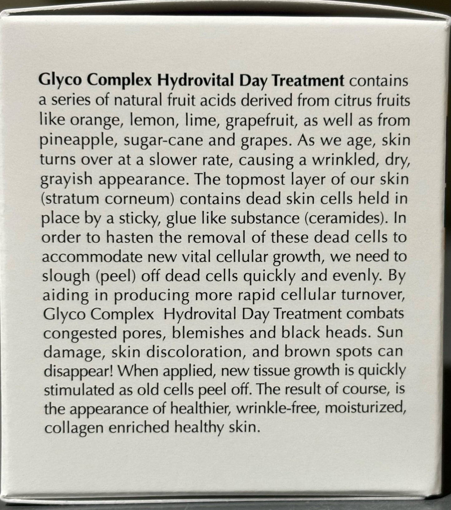 Dinur Cosmetics Glyco Complex Day Treatment Lightweight Moisturizing Cream with Glycolic Acid Exfoliating & Hydrating Formula for Smoother Radiant