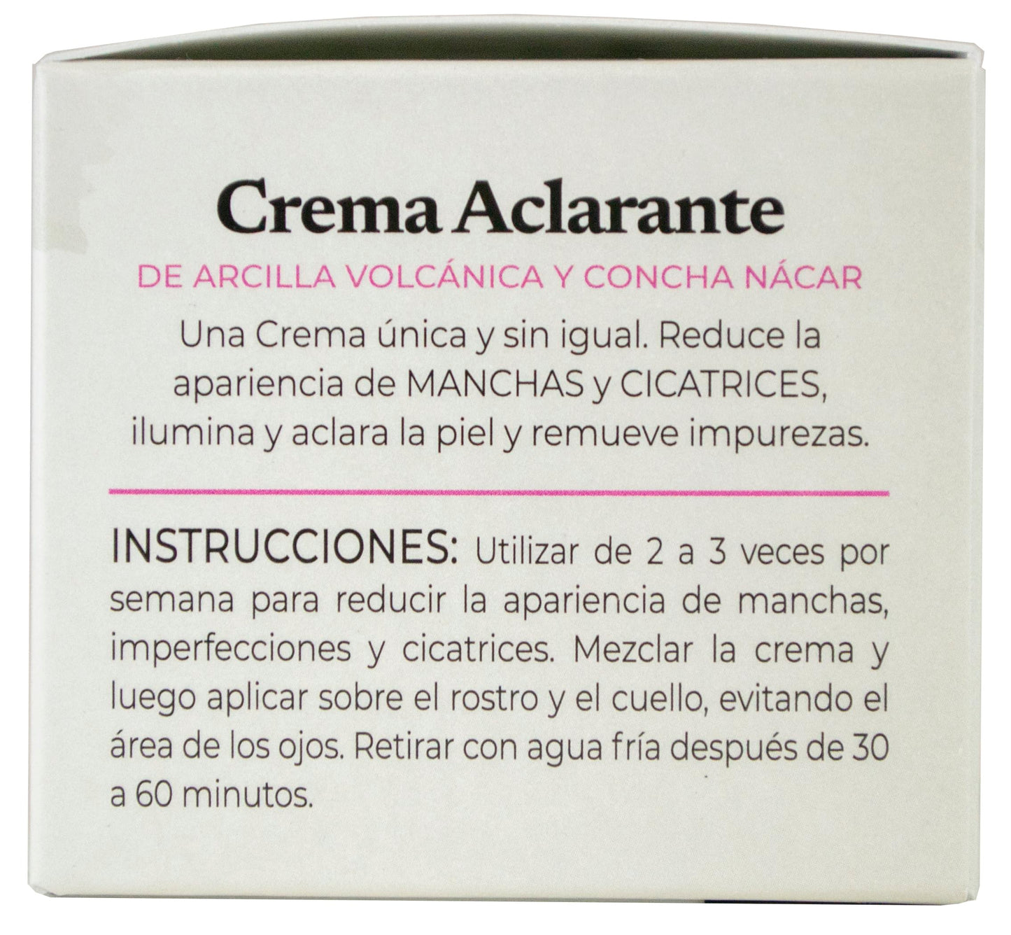 Concha Nacar Crema Aclarante No.3, Brightening Mask 3 oz, Reduces Appearance Of Spots And Scars | Crema Aclaradora Para Piel Manchas En Cara (Pack