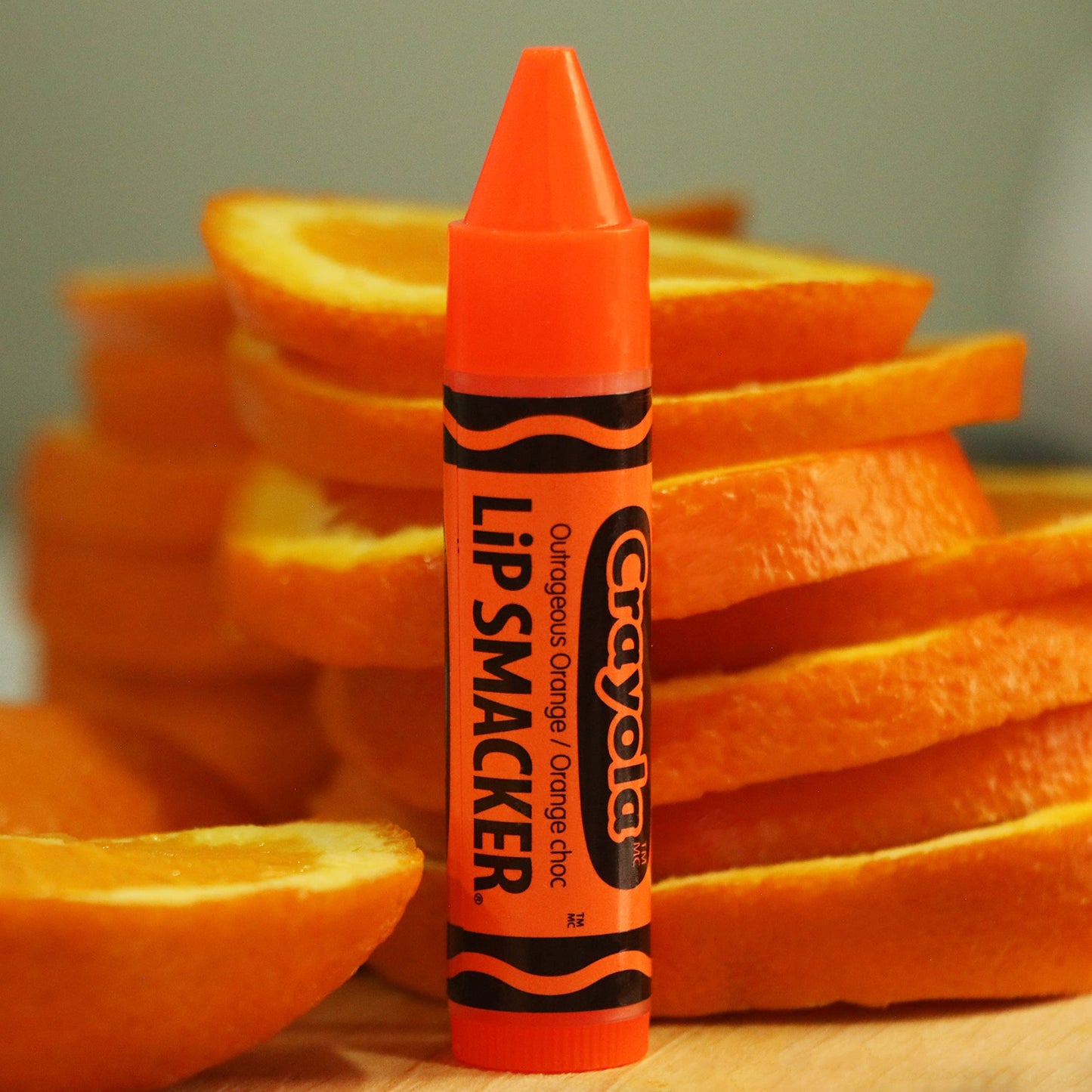 Lip Smacker Crayola Lip Balm Party Pack - 8 Moisturizing Lip Balms, Cotton Candy, Orange, Sherbert, Watermelon, Berry, Apple, Banana, Hydrating