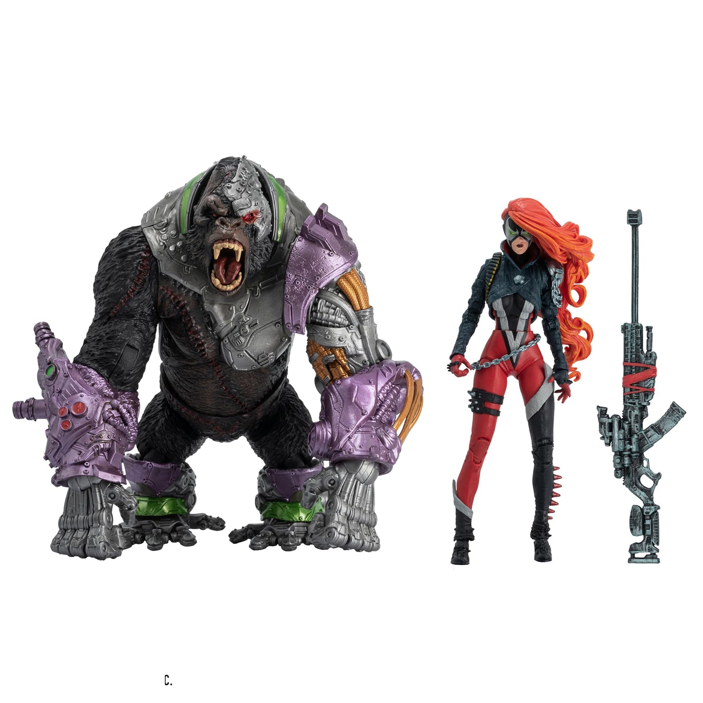 McFarlane Toys - Spawn She-Spawn & Cygor Action Figure 2pk, Gold Label, Amazon Exclusive