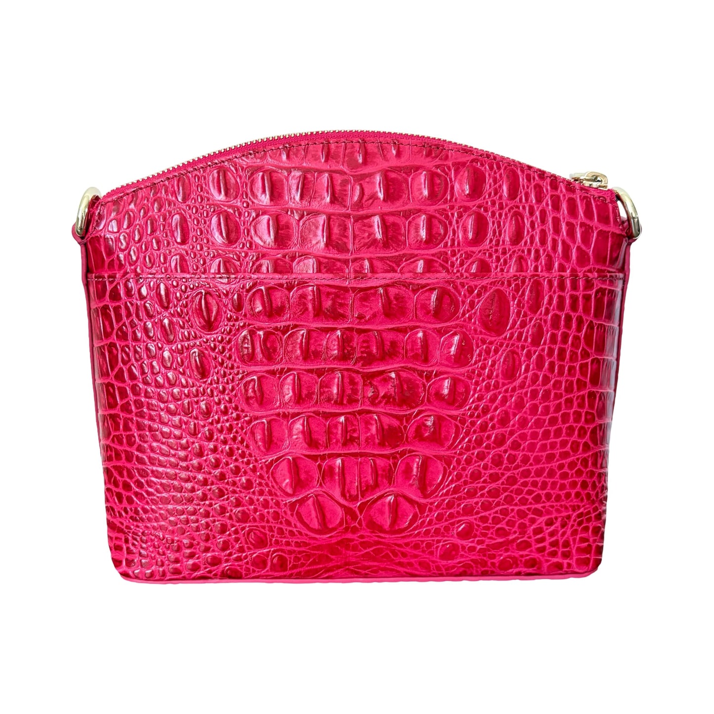 BRAHMIN Women's Mini Duxbury Genuine Leather Crossbody Shoulder Bag (Sweetheart Solid Melbourne)