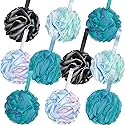 10 Pack Bath Sponge Shower Loofahs 40g,Mesh Pouf Bath Scrunchies Body Wash Puff,Body Scrubber Exfoliating Bath Sponge for Women and Men