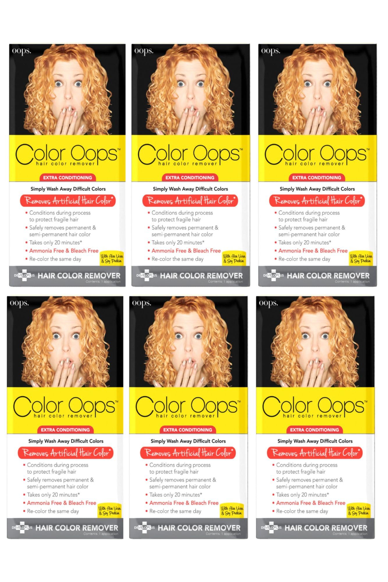Color Oops Color Remover Extra Conditioning 4oz. (6 Pack)