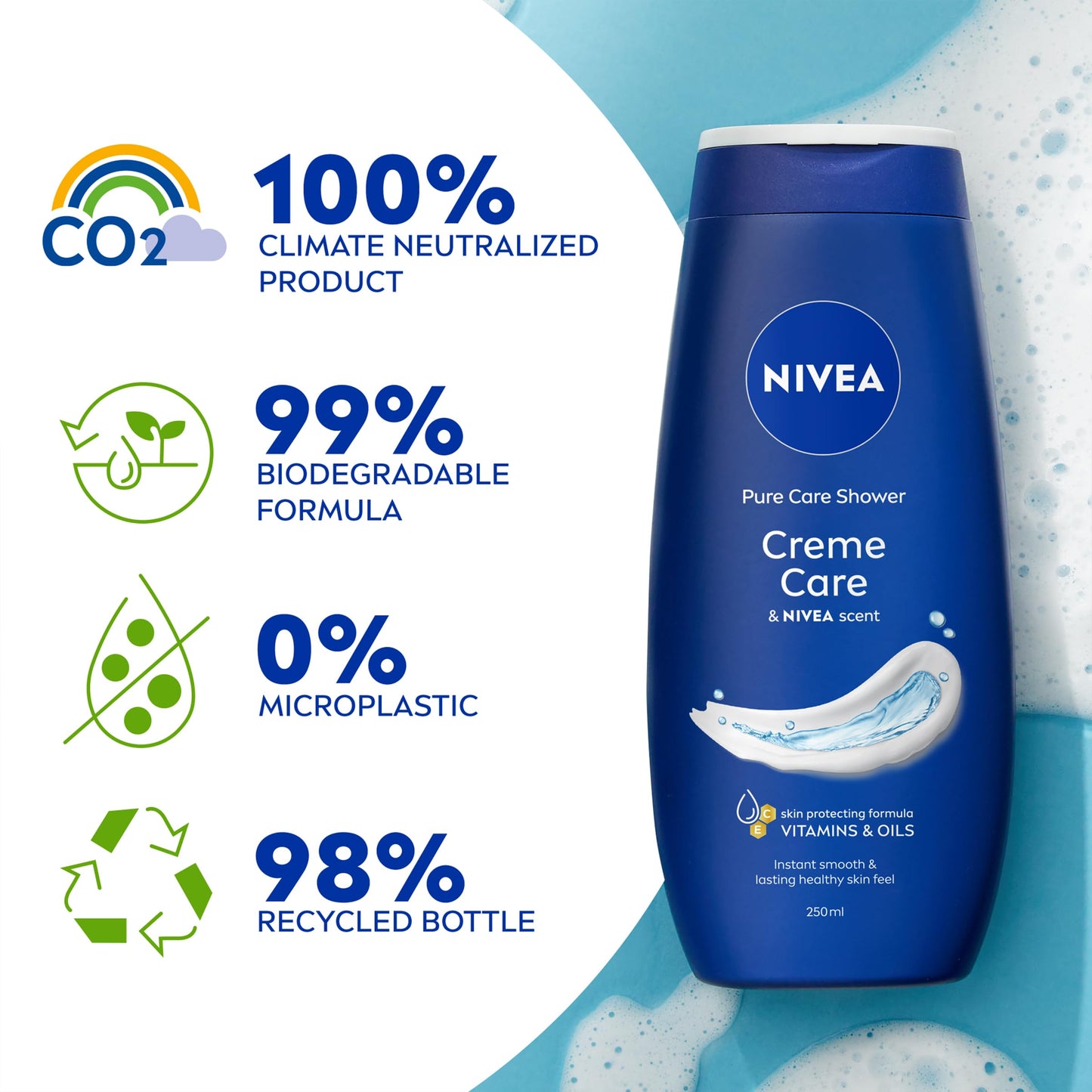 NIVEA Creme Care Shower Cream 250 ml