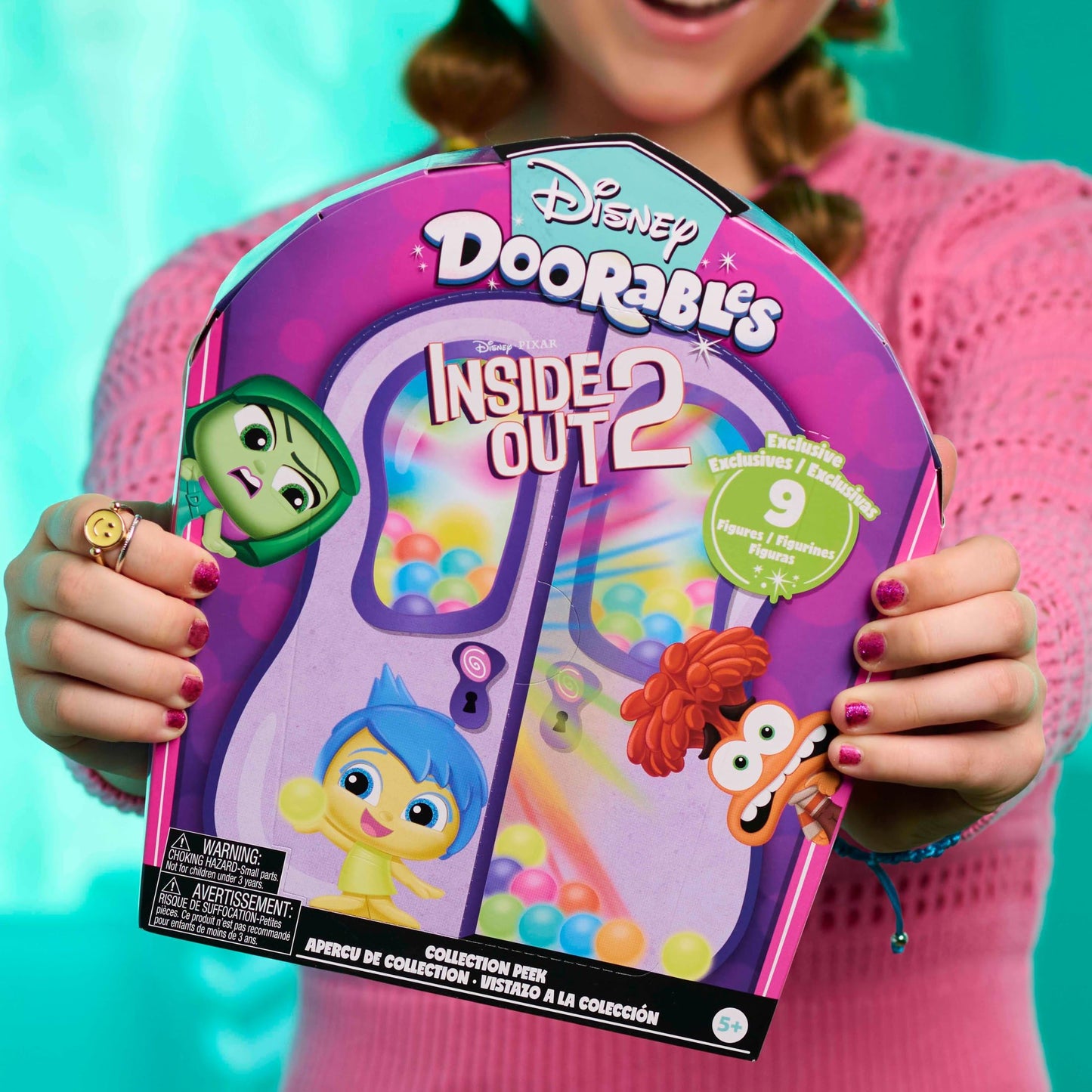 Disney Doorables Inside Out 2 Collection Peek Figures, Kids Toys for Ages 5 Up by Just Play