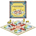 Parcheesi Royal Edition by Winning Moves Games USA, classic family favorite featuring charming artwork, tokens and dice cups for 2-4 players, Ages 8+…