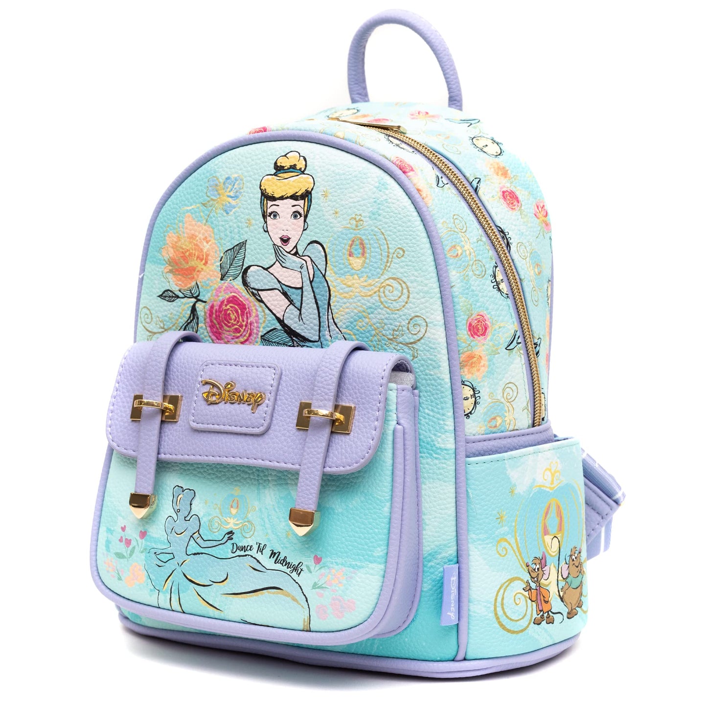 Wondapop Cinderella 11" Vegan Leather Fashion Mini Backpack