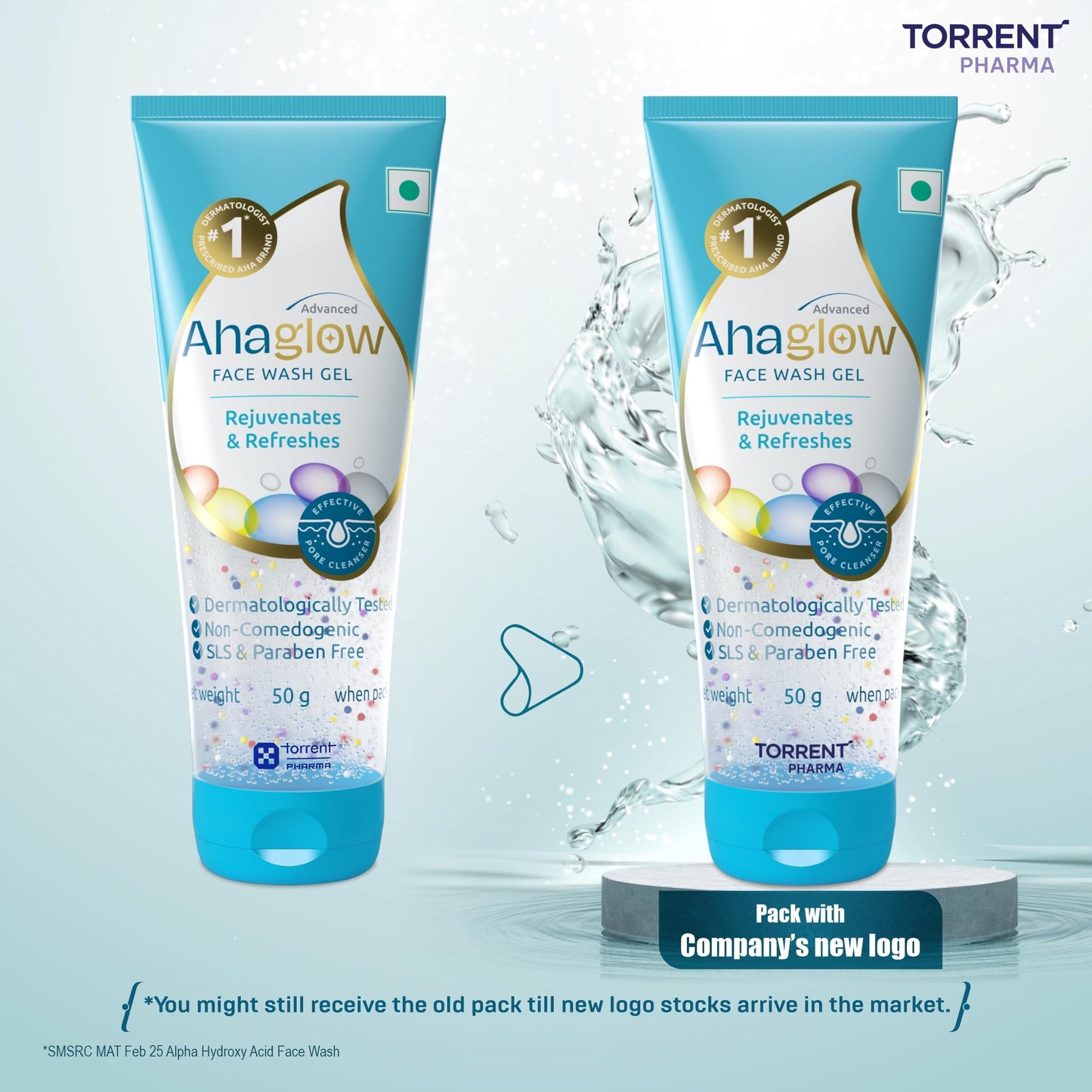 AHAGLOW FACE WASH 50GM