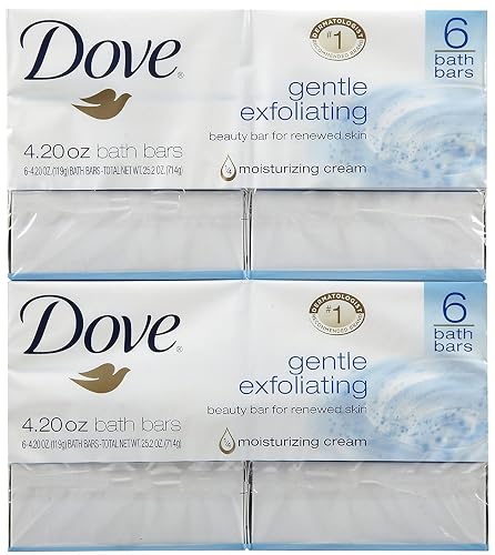 Dove Beauty Bar - Gentle Exfoliating - 4 oz - 6 ct - 2 pk