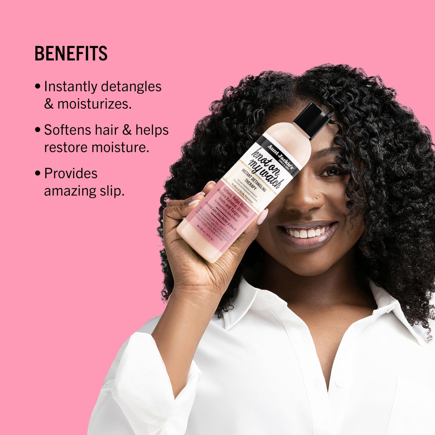 Aunt Jackies Knot On My Watch Detangling Therapy 12 Ounce (354ml) (3 Pack)