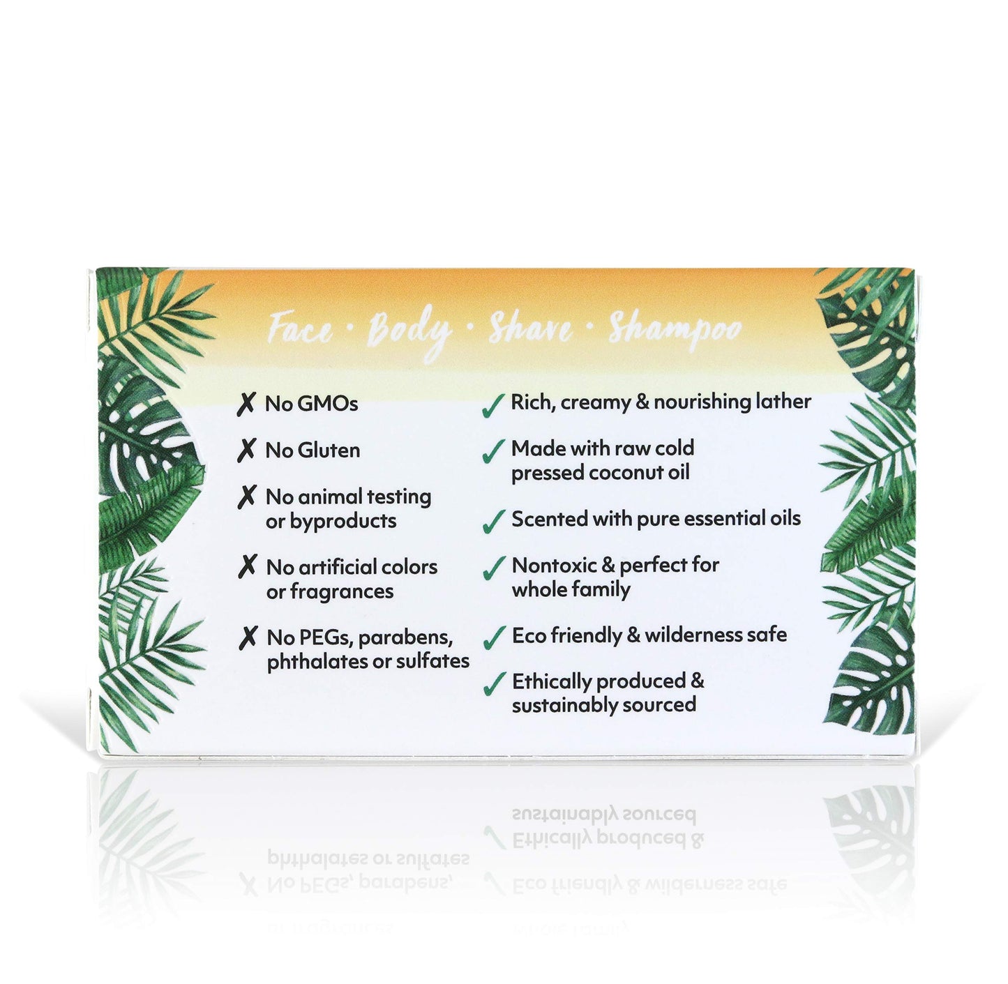 Coco Fiji Soap Bar for Face and Body Infused With Organic Coconut Oil, Grapefruit, Essential Oil, Natural Soap for Moisturizing & Pore Purifying Skin Beauty & Personal Care Organic Fiji