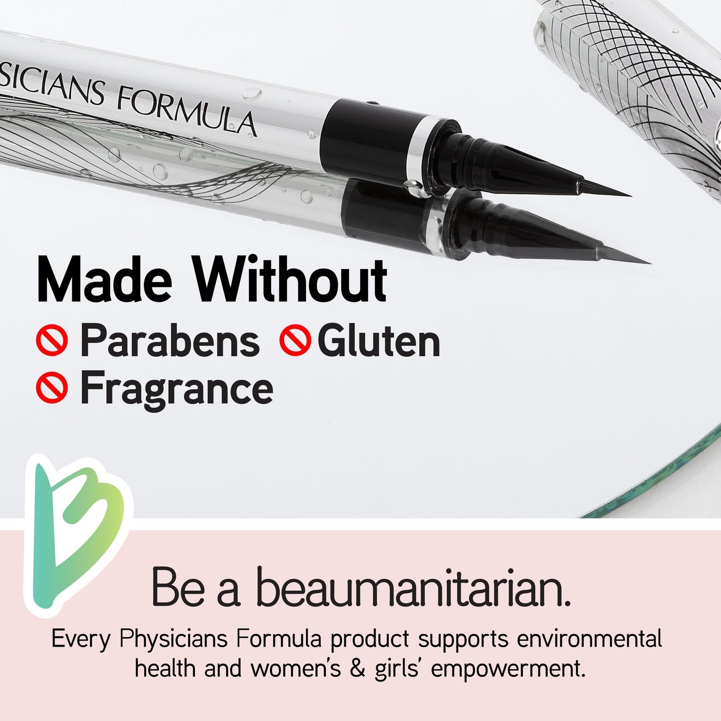 Physicians Formula Eye Booster Super Slim Liquid Eyeliner, Waterproof Precision with a Lash-Boosting Complex, Natural Finish, & Sensitive Skin