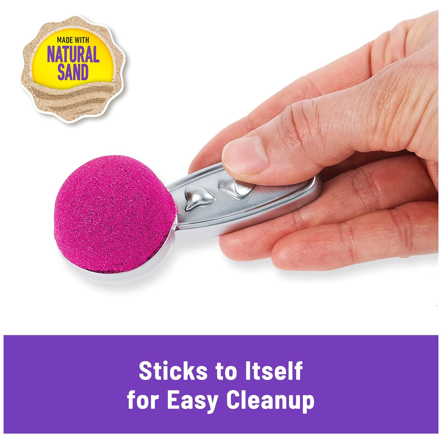 Kinetic Sand Scents, Ice Cream Treats Playset with 3 Colors Scented Play Sand & 6 Tools, Sensory Toys for Kids Ages 3 and up