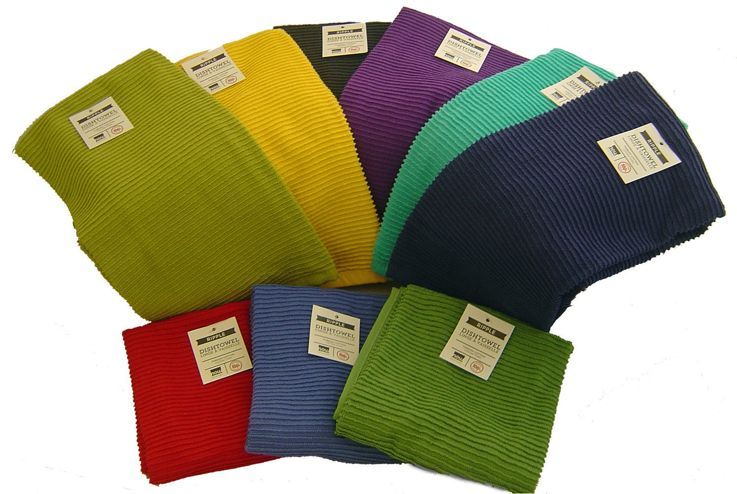 Now Designs Ripple Dishtowel | Royal Blue