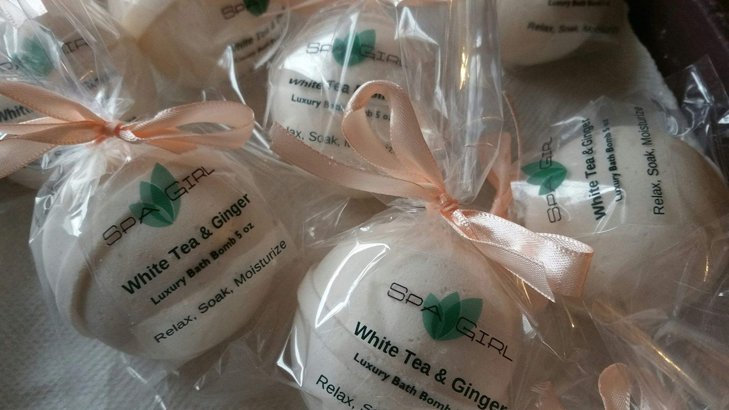 3 EUCALYPTUS AND SPEARMINT Luxury Bath Bomb Fizzies, Large, 5 oz, Handmade with Shea, Mango and Cocoa Butter, Ultra Moisturizing, Great for Dry Skin…