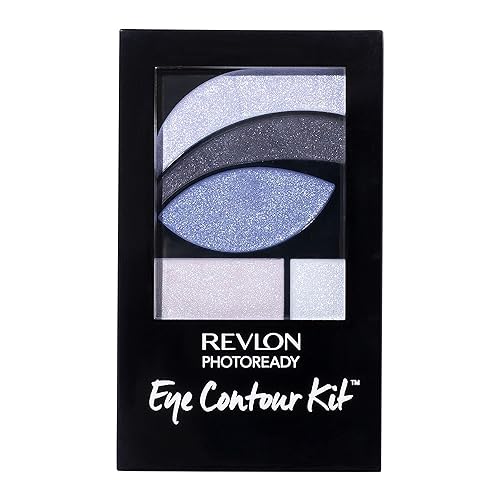 REVLON PhotoReady Eye Contour Kit, Eyeshadow Palette with 5 Wet/Dry Shades & Double-Ended Brush Applicator, Avant Garde (525), 0.1oz