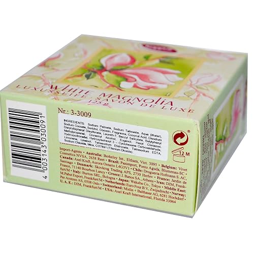 White Magnolia Soap - 4.2 oz - Bar Soap Beauty & Personal Care Kappus Soap