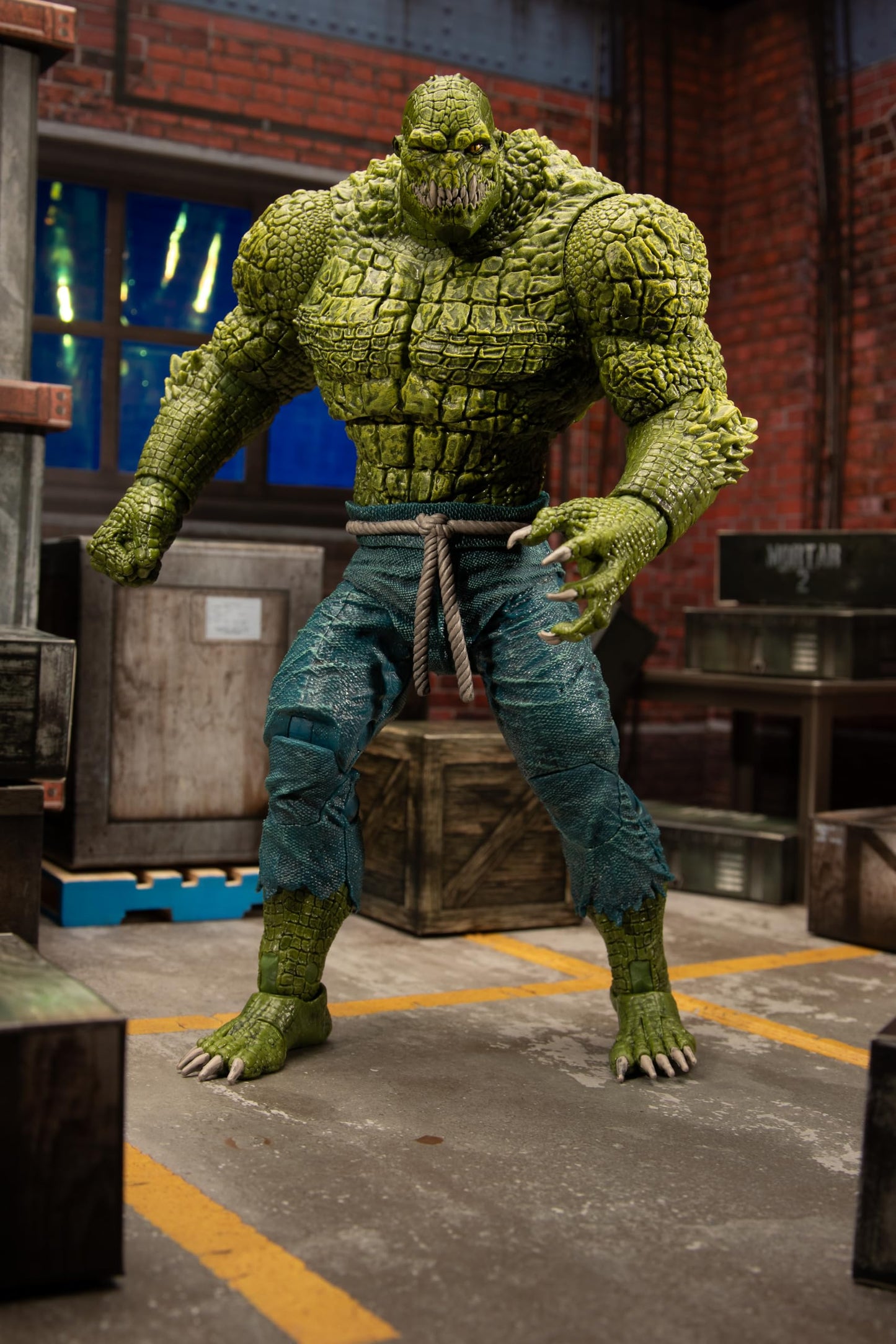 McFarlane DC Multiverse The Grim Knight vs Killer Croc (Dark Multiverse) 7in Figure and Mega Figure Collector Edition 2pk #3