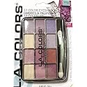L.A. Colors Expressions, 12 Color Eyeshadow, BEP420 Chic, 0.49 Oz