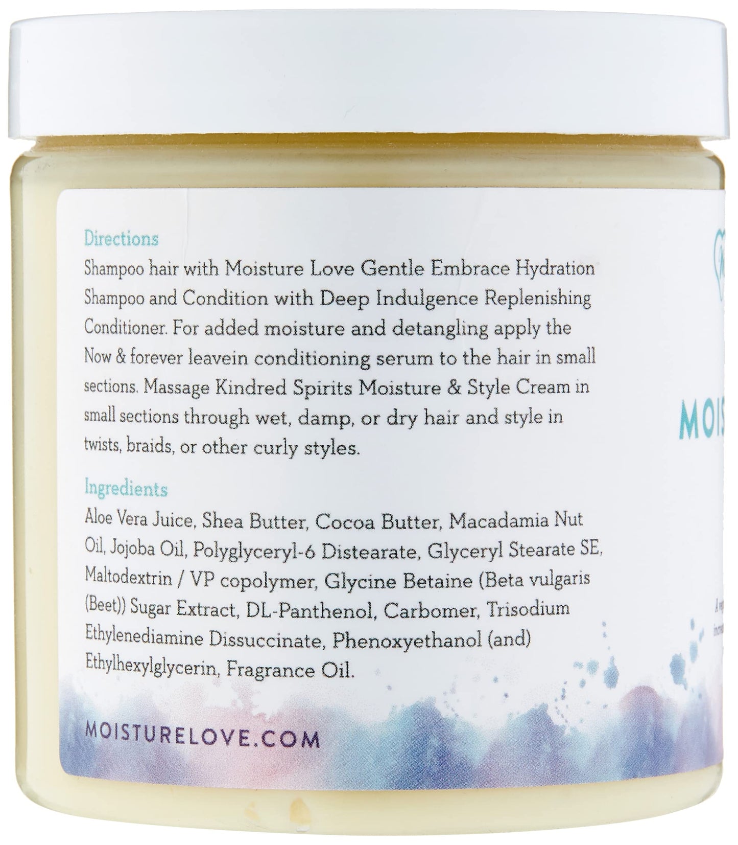 Moisture & Style Cream for Curly Hair. Natural Hair Definer and Enhancer Curling Cream Product. Moisturizer, Reduce Frizz & Increases Hair