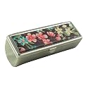 Houder Designer Lipstick Case with Mirror for Purse - Decorative Lipstick Holder with Gift Box - Velvet Lined - Protect Your Lipsticks in Style