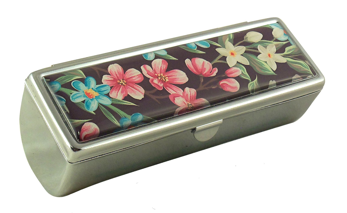 Houder Designer Lipstick Case with Mirror for Purse - Decorative Lipstick Holder with Gift Box - Velvet Lined - Protect Your Lipsticks in Style